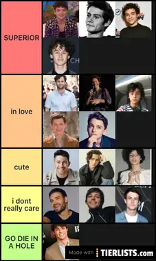 Ranking White Boys With Curly Brown Hair Tier List Maker Tierlists Com