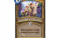 1 costs for First day of school