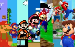 Main Series Mario Games