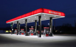 gas station