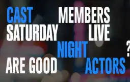 SNL Cast Members as Actors
