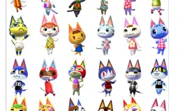 Animal Crossing Kitty Cats