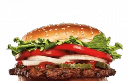 Burger King menu