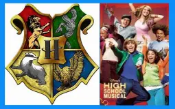 HSM Characters as Hogwarts Houses