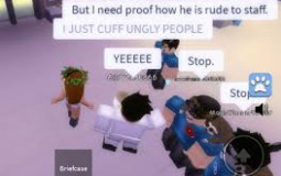 Roblox rolplays based on how hard I wish I could hit the person