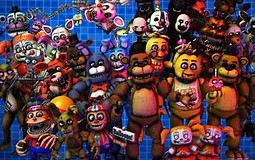 Five Nights at Freddy's Personajes (Fnaf 1-2)
