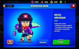 Tiers list Skin Brawl Star