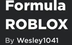 Formula Roblox Tracks