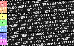 tier list video