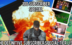 Strister's Subscriber Special Tier List
