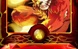 Splinterlands Fire Monster (Bronze Raking)
