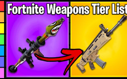 The fortnite item tier list