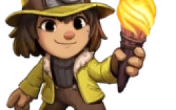 Spelunky characters saying fuck