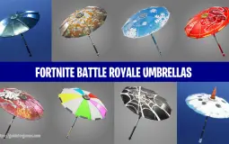 Fortnite umbrellas