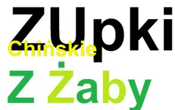 Zupki chińskie