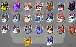 Acnh cat character ratings (most cats) Tier List Maker - TierLists.com