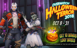 Overwatch Halloween event legendary skins