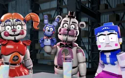 Fazbear and friends characters