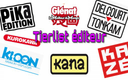 Tierlist éditeur manga fr