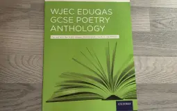 WJEC Eduqas Poetry Anthology Tier List