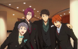 Anime characters from Free! (all seasons)