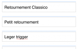 Tierlist du retournement