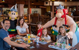 les restaurants et snacking du parc astérix