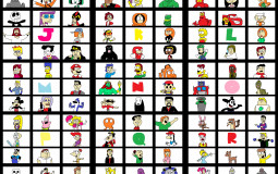 All Character Alphabet Elimination Characters