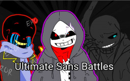 Ultimate Sans battle characters!