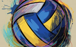 Volleyball player in our club