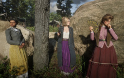 Red Dead Redemption 1 and 2 some of the girls hotness level
