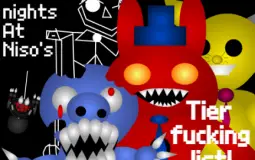 Five nights at niso's Tier fucking list!