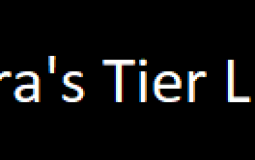 A̶n̶i̶m̶e̶ Tier List