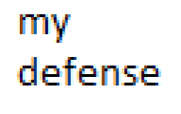 My Defense