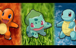 First Tier Pokemon Starters