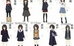 japanese school uniforms by region