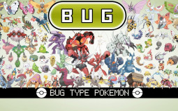 BUG TYPE POKEMON