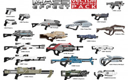 mass effect 3 weapons list