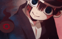 Anime charecters in a fire