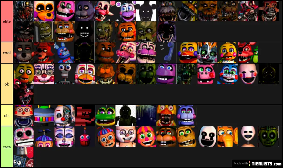 make your own fnaf character free online