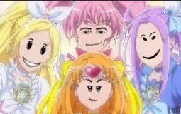 Glitter force doki doki characters