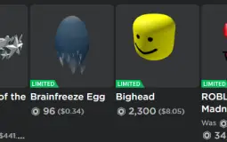 Roblox Upcoming Limiteds