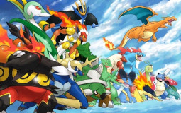Pokémon starters' final forms (gen 1-8)