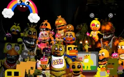 all chica in fnaf