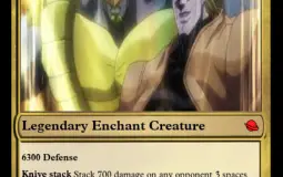 Stands from card game