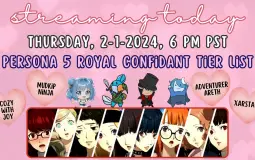 Persona 5 Royal Confidant Tier List