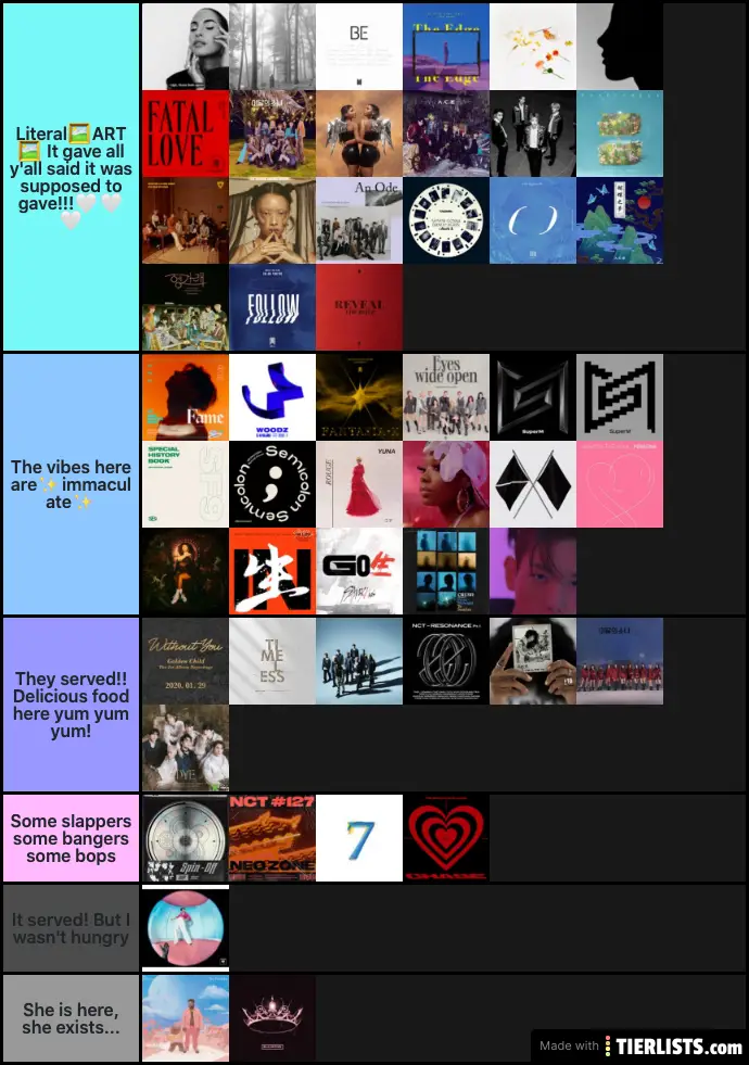 Albums that bopped and flopped