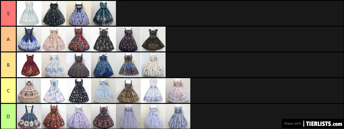 Angelic Pretty Dresses I Want