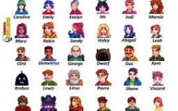 Best Stardew characters