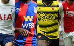 EPL home shirts (2021/22)